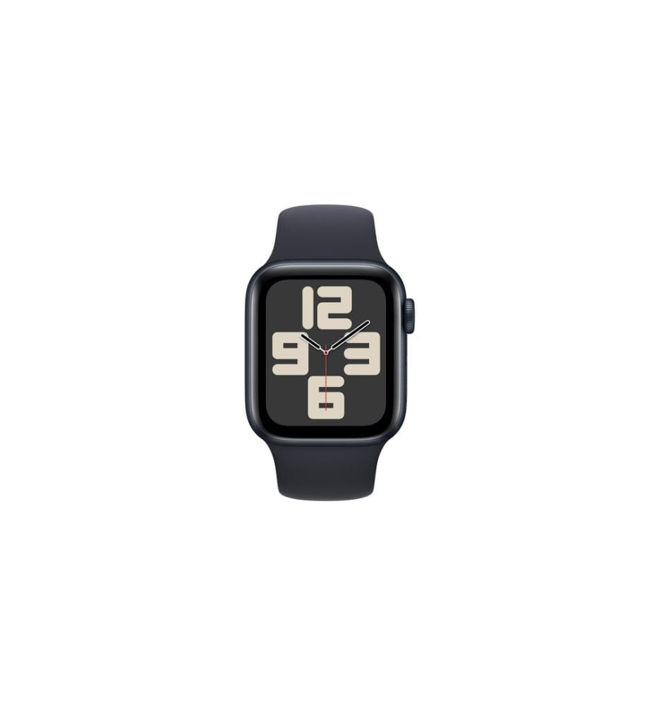 APPLE - Watch SE 2024 40 mm GPS Alu Sport Mitternacht S/M