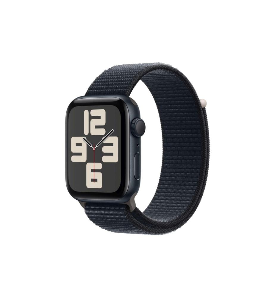 APPLE - Watch SE 2024 44 mm GPS Alu Sport Loop Mitternacht