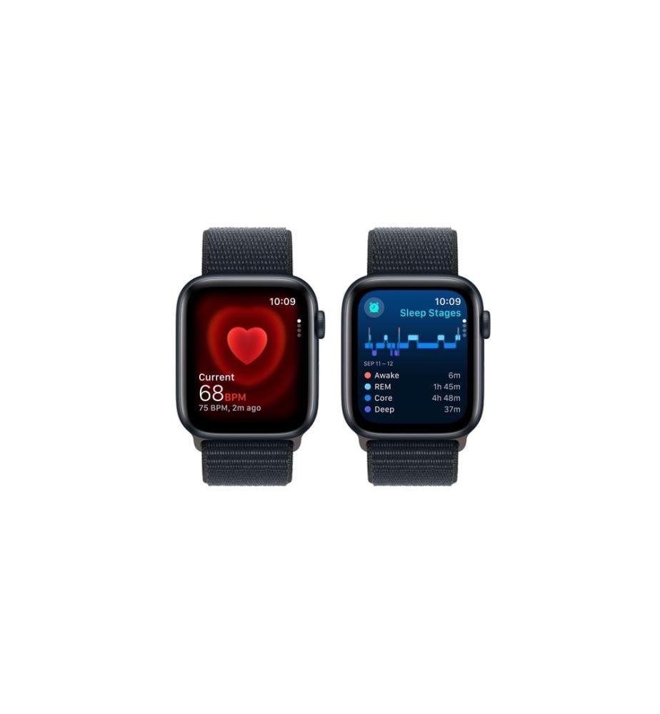 APPLE - Watch SE 2024 44 mm GPS Alu Sport Loop Mitternacht