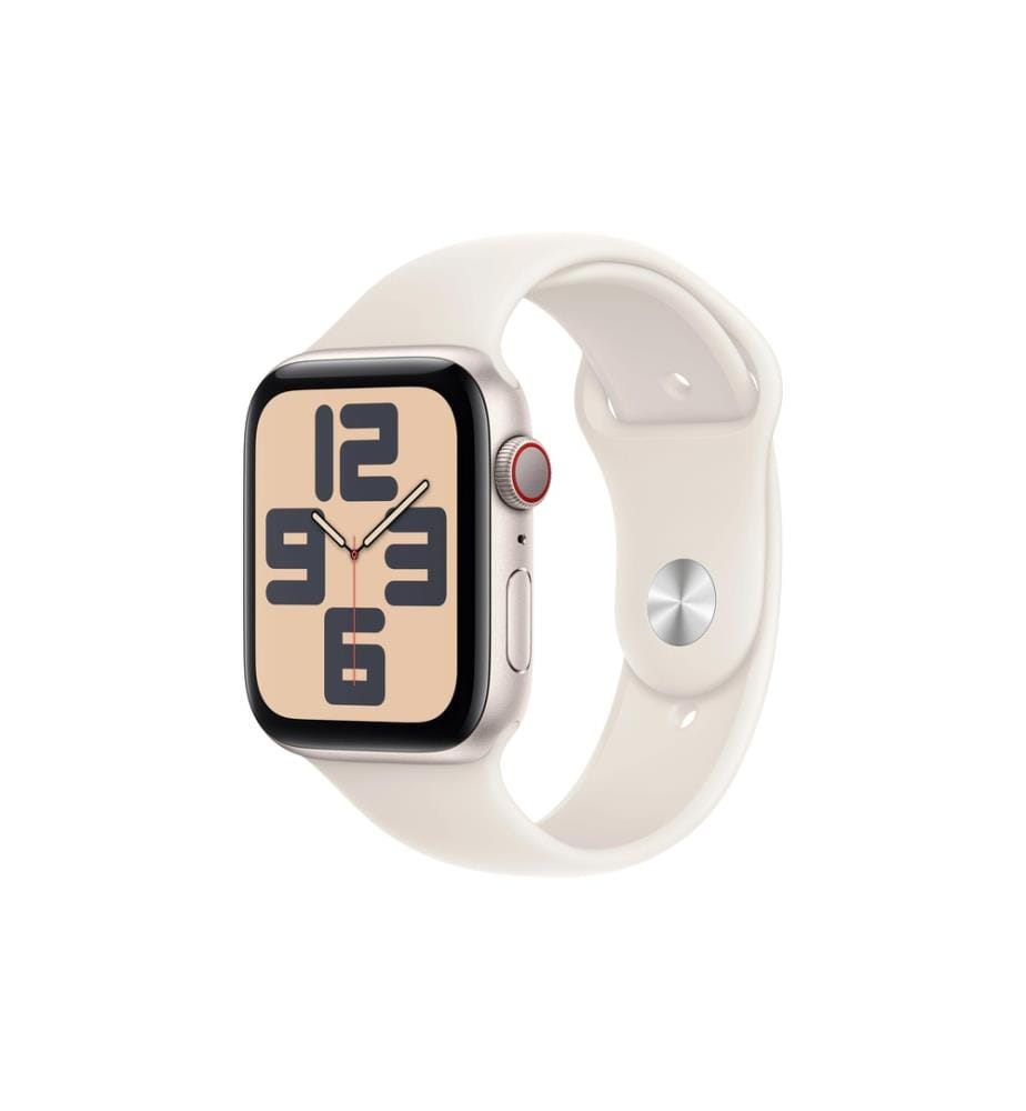 APPLE - Watch SE 2024 44 mm LTE Starlight Sport Band M/L