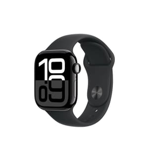 APPLE - Watch Series 10 42 mm Alu Jet Black Sport S/M
