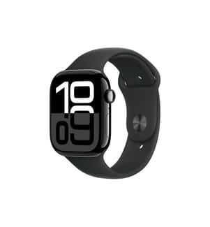 APPLE - Watch Series 10 46 mm Alu Jet Black Sport M/L
