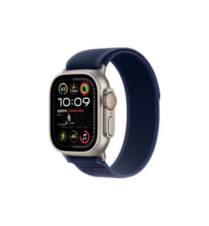 APPLE - Watch Ultra 2 Natural Titanium Trail Loop Blau M/L