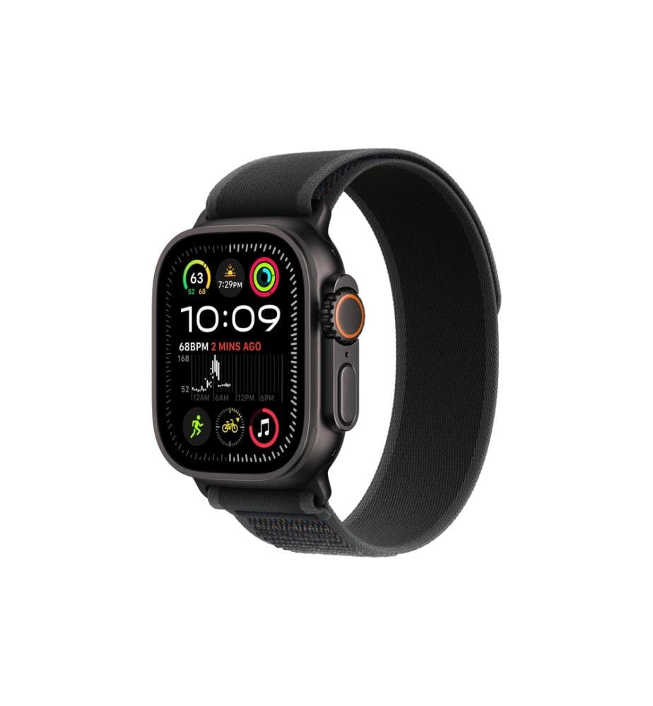 APPLE - Watch Ultra 2 Black Titanium Trail Loop Schwarz M/L