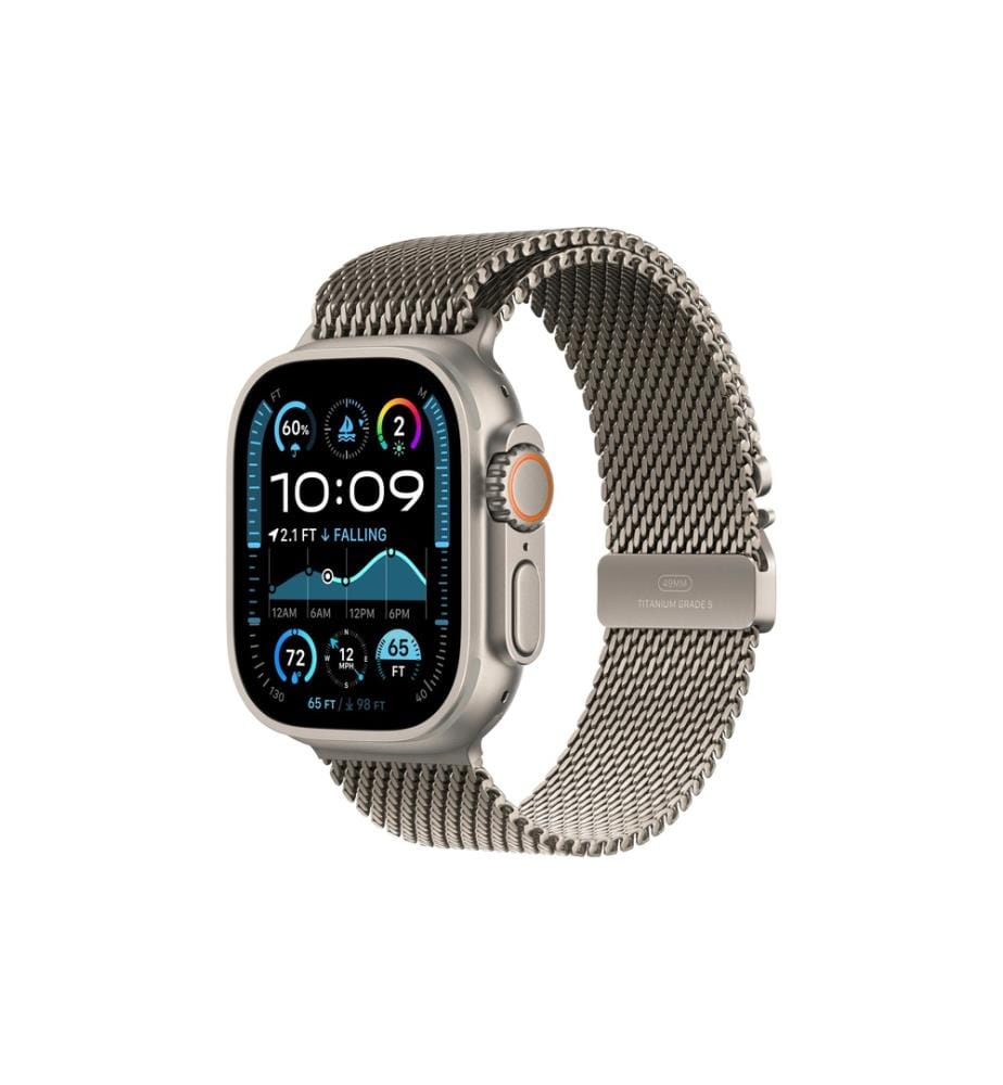 APPLE - Watch Ultra 2 Natural Titanium Boucle milanaise Natural L