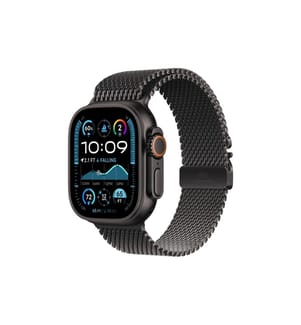 APPLE - Watch Ultra 2 Black Titanium Milanese Loop Schwarz M