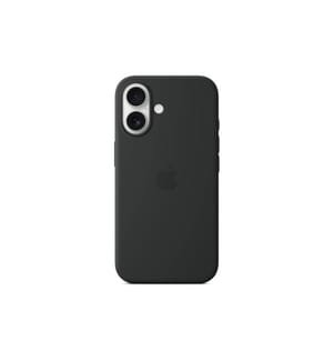APPLE - Silicone Case mit MagSafe iPhone 16 Schwarz
