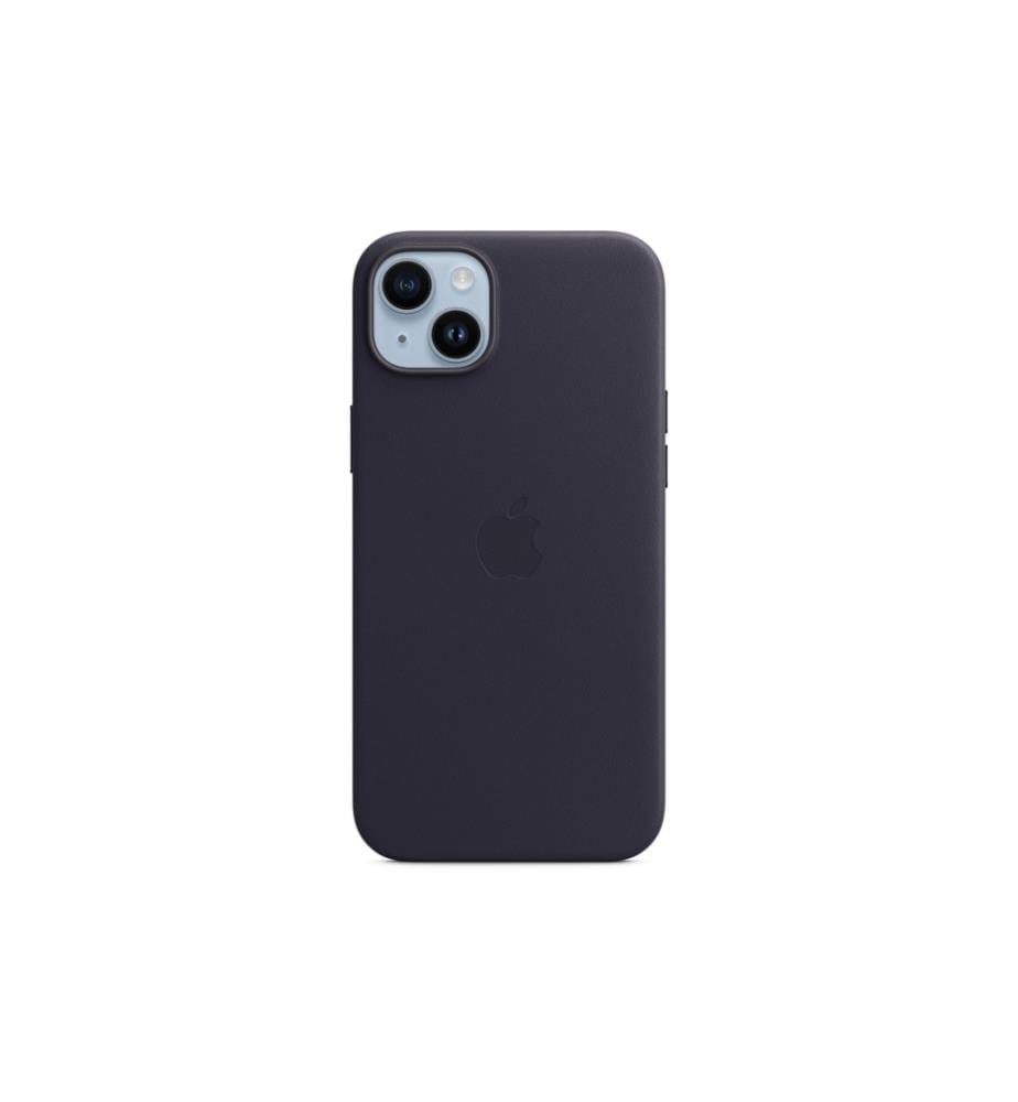 APPLE - Coque arrière Leather Case avec MagSafe  iPhone 14 Plus