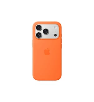 APPLE - Back Cover Silicone MagSafe Case iPhone 17 Pro Orange