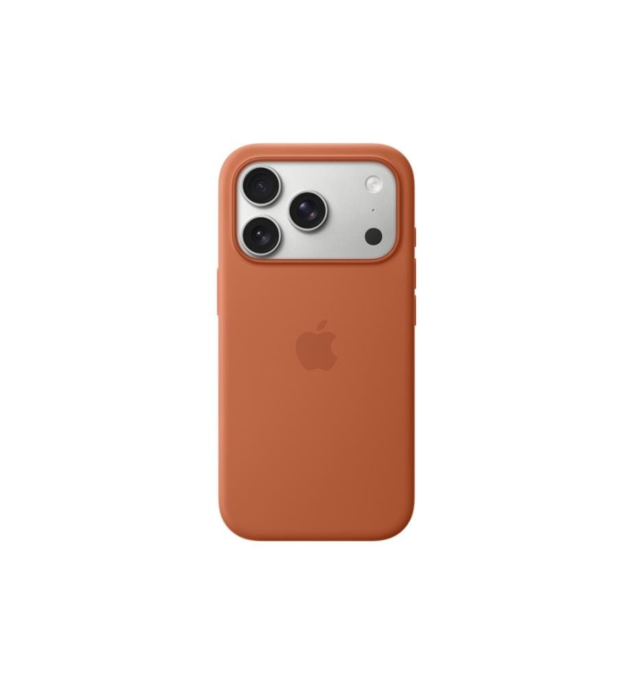 APPLE - Coque arrière Silicone MagSafe Case iPhone 17 Pro Brun