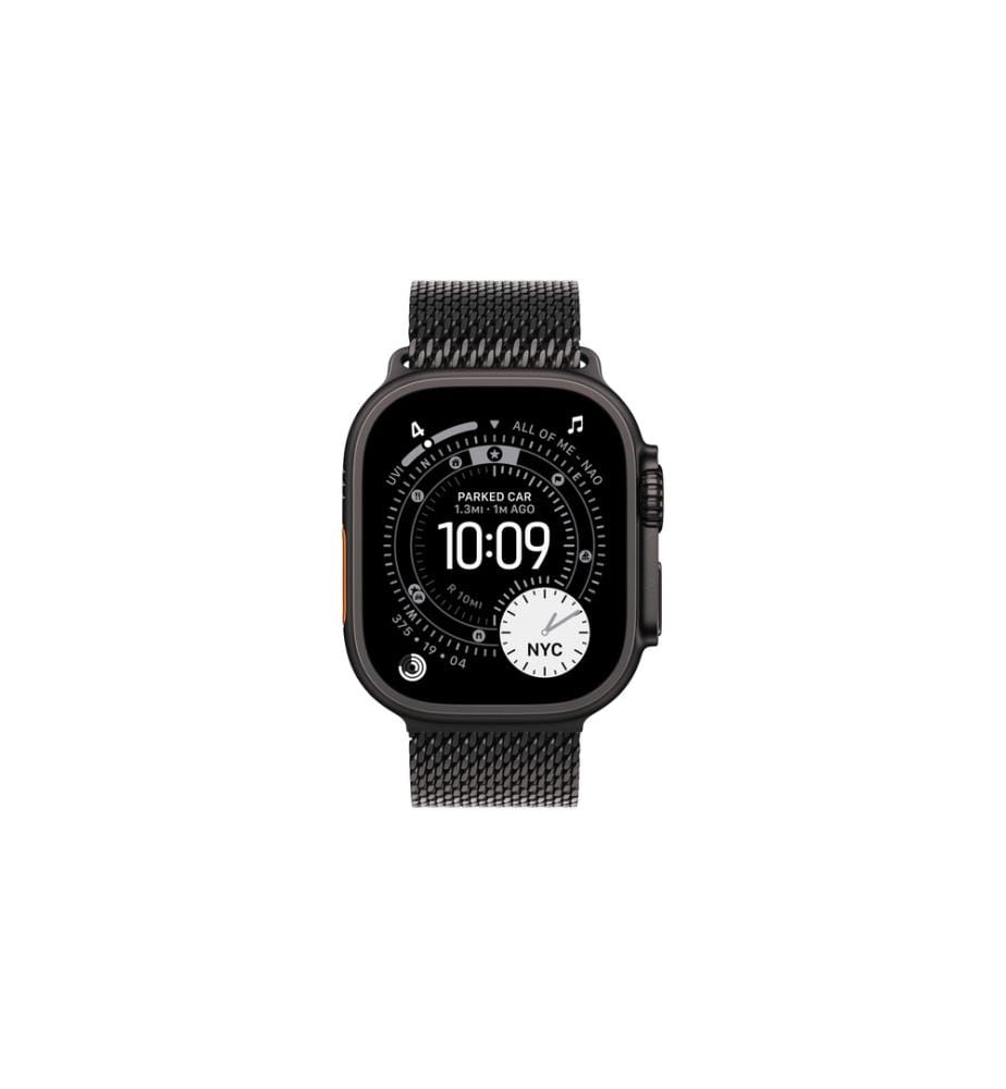 APPLE - Titanium Milanese Loop 49 mm Black Medium