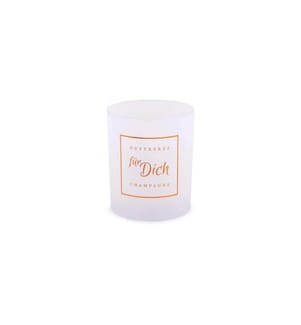 PAJOMA - Duftkerze DK «Für Dich» 80 g, Duft: Champagner