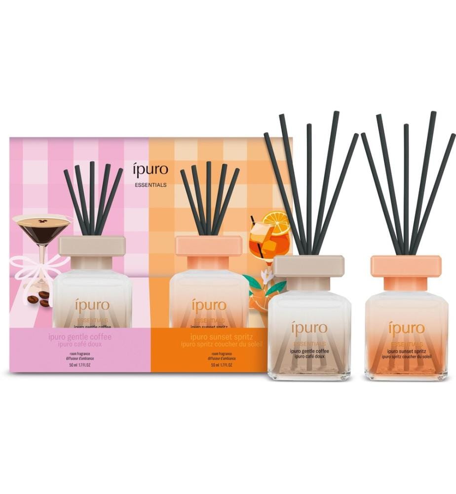 IPURO - Duftstäbchen Gentle coffee & Sunset spritz 2 x 50 ml