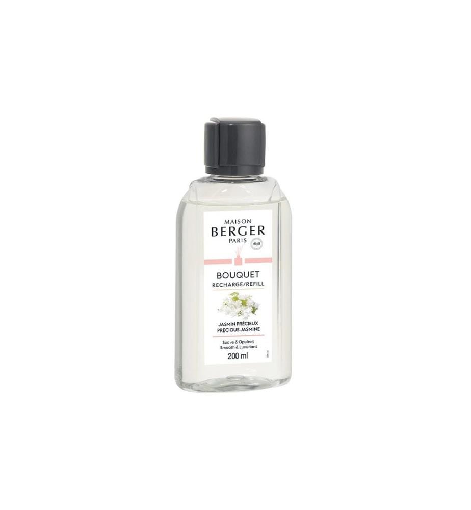 MAISON BERGER - Bâtonnets parfumés Refill Jasmin Précieux 200 ml