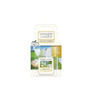 Yankee Candle - Désodorisant pour voiture Car Jar Ultimate Clean Cotton