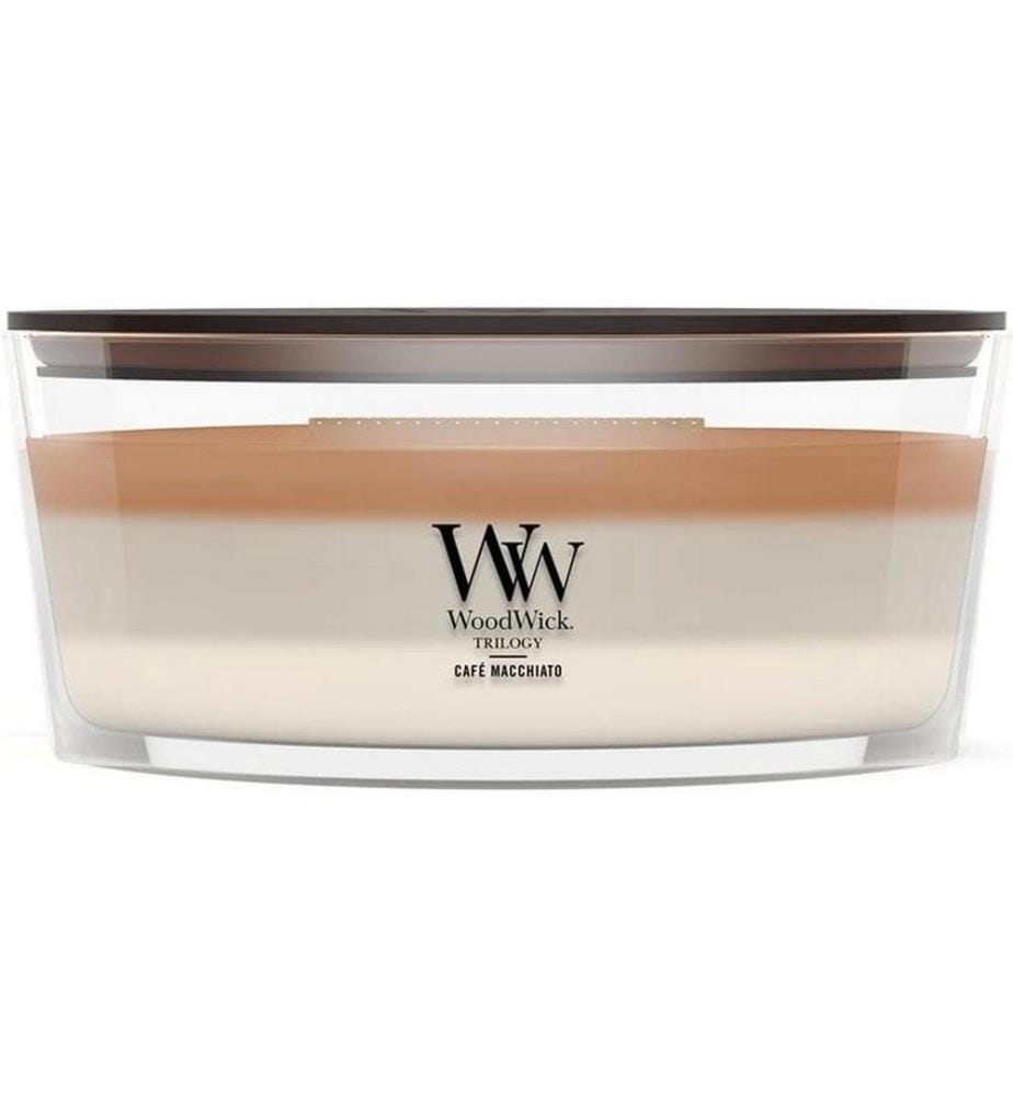 Woodwick - Duftkerze Café Macchiato Trilogy Ellipse