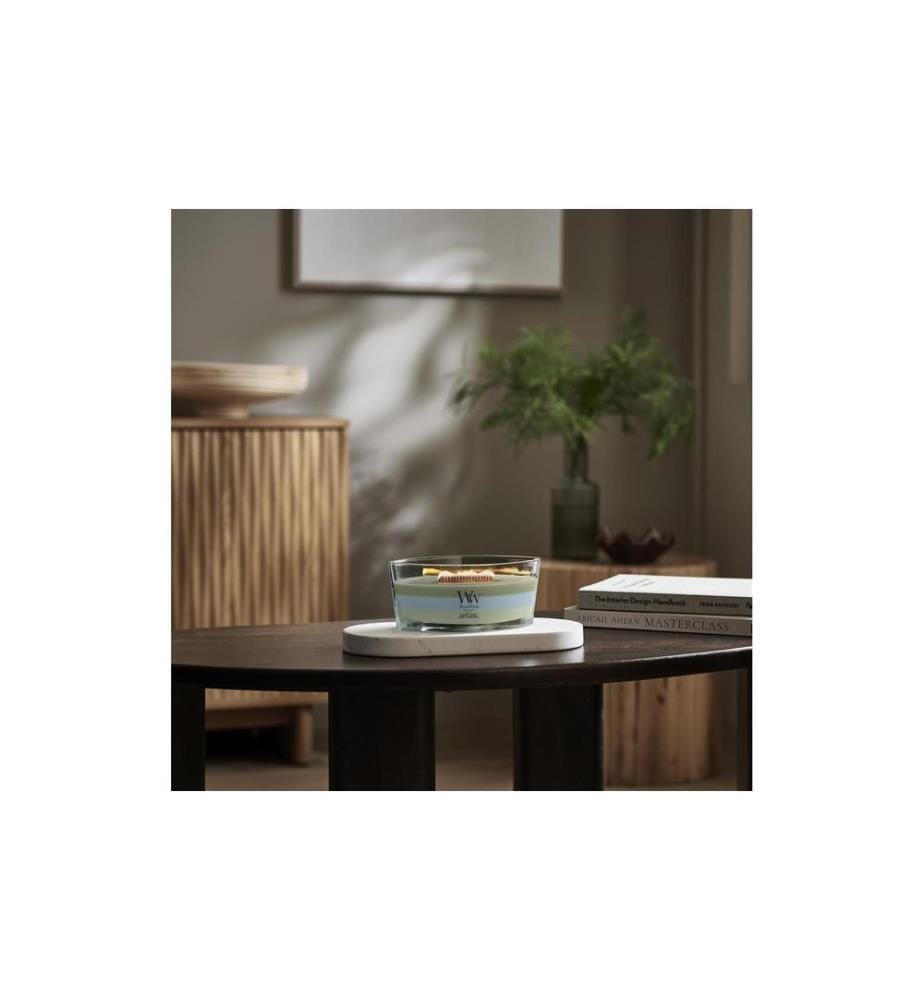 Woodwick - Duftkerze Verdant Woods Trilogy Ellipse