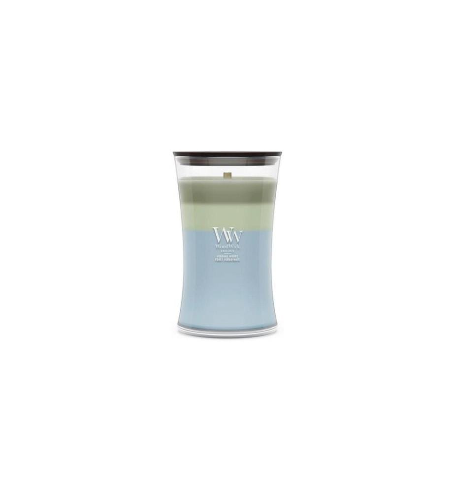 Woodwick - Duftkerze Verdant Woods Trilogy Large Jar