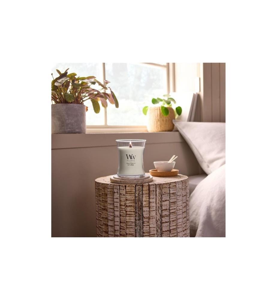 Woodwick - Duftkerze Tonka & Almond Milk Large Jar