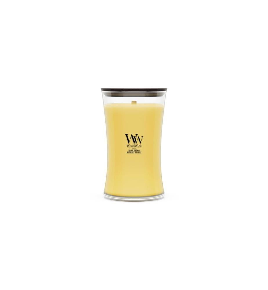Woodwick - Bougie parfumée Solar Orchid Large Jar