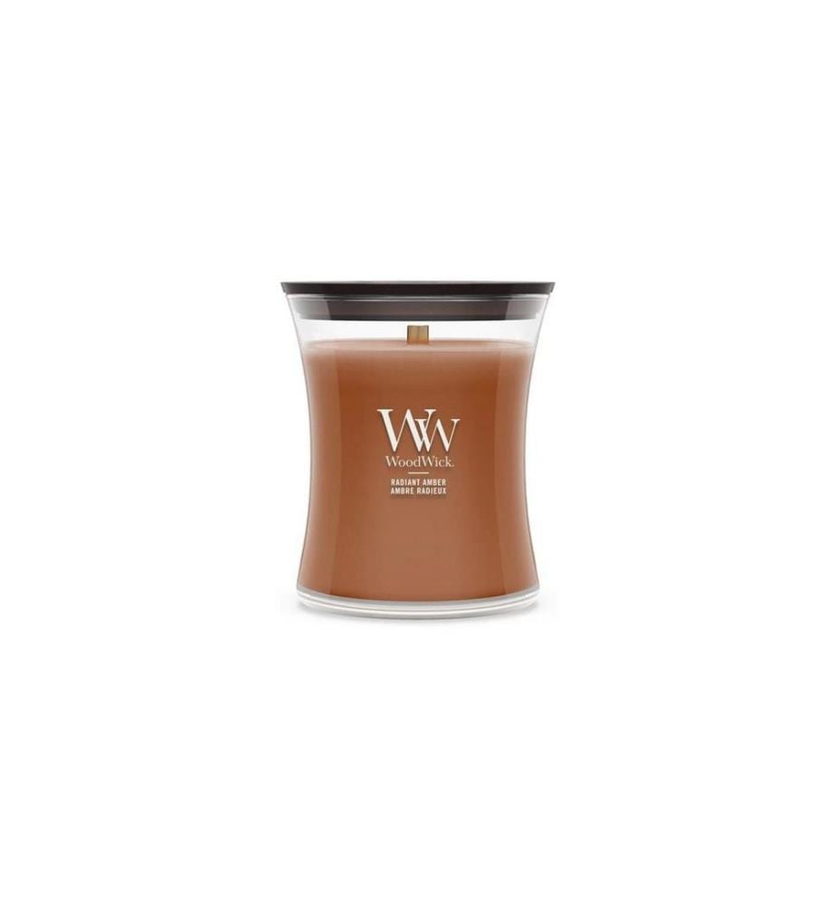 Woodwick - Duftkerze Radiant Amber Medium Jar