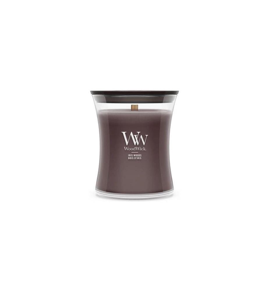 Woodwick - Duftkerze Iris Woods Medium Jar