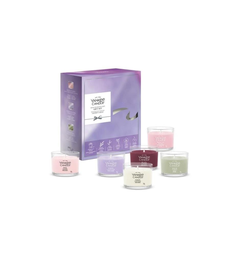 YANKEE CANDLE - Signature Geschenkset 6 Mini Filled Votives