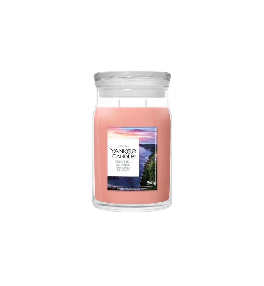 YANKEE CANDLE - Signature Duftkerze Cliffside Sunrise Signature Large Jar