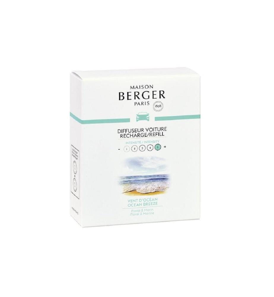 MAISON BERGER - Diffuseur automatique Refill Vent d'Océan 2 pièces