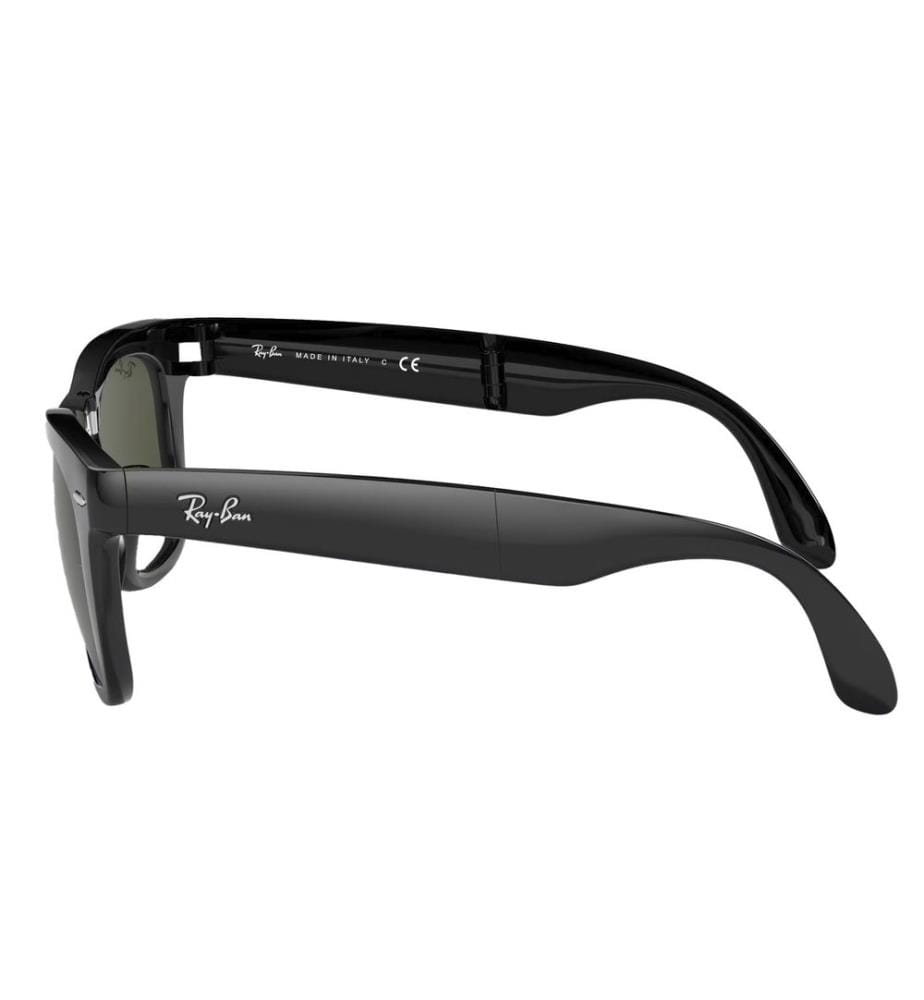 Occhiali da sole Wayfarer pieghevoli Classico - Nero