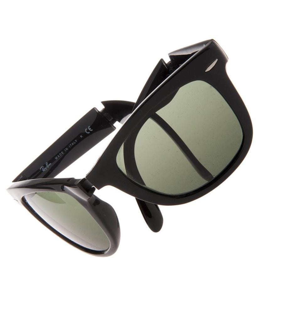 Occhiali da sole Wayfarer pieghevoli Classico - Nero