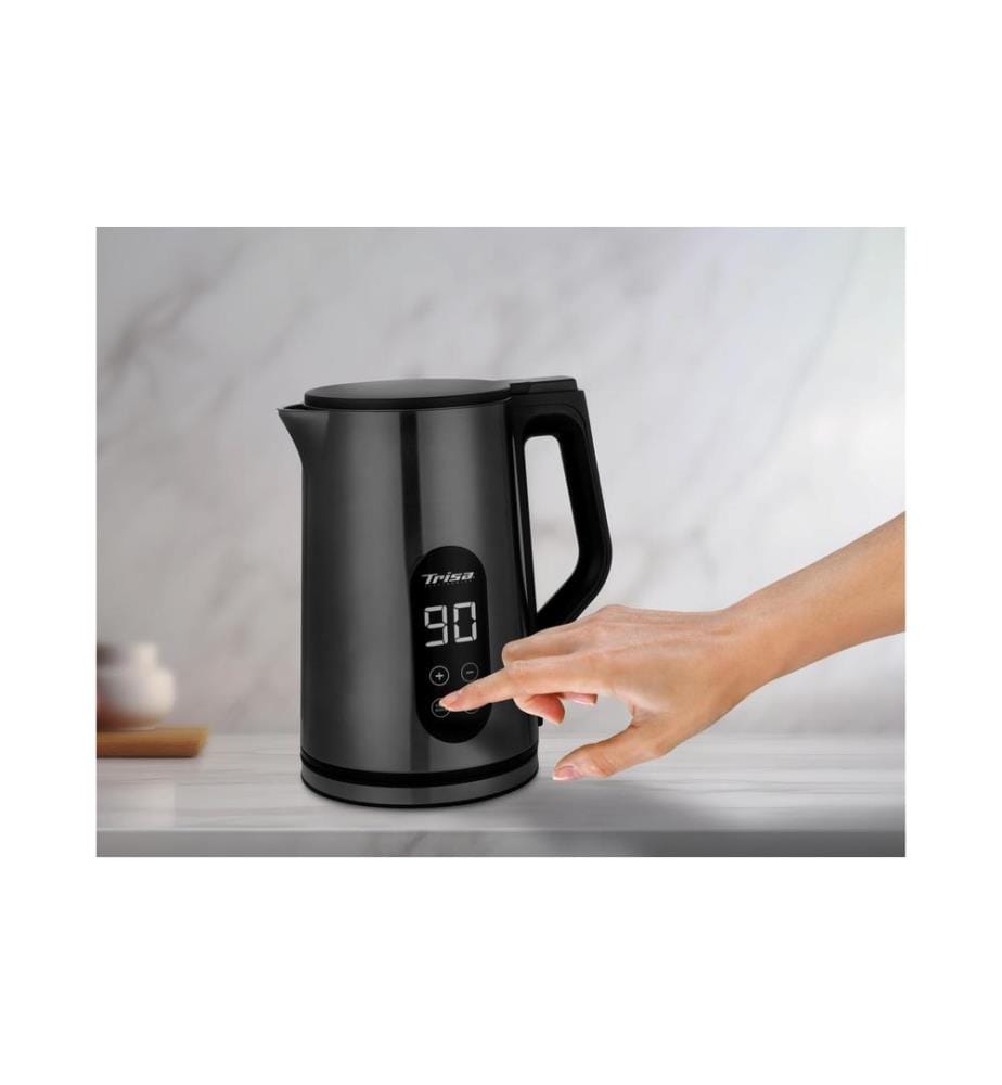 TRISA - Bouilloire Digital Boil 1.7 l, Anthracite