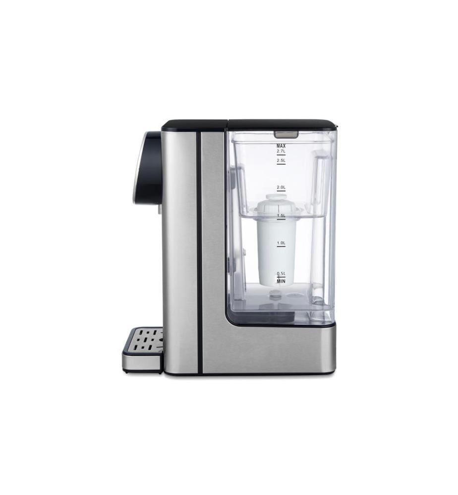 TRISA - Distributeur d'eau chaude Silver Stream 2.7 l, Noir/Argenté