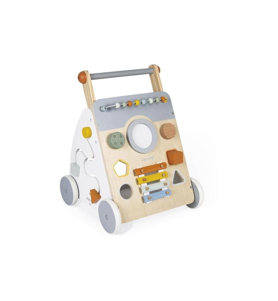 JANOD - Trotteur Sweet Cocoon poussette multi-activités en bois