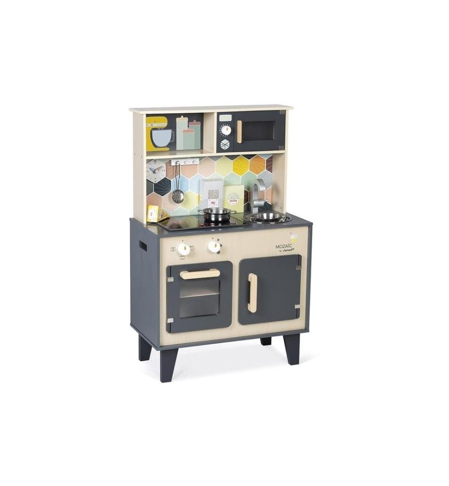 JANOD - Cuisine pour enfant Mozaïc Big Cooker Bois