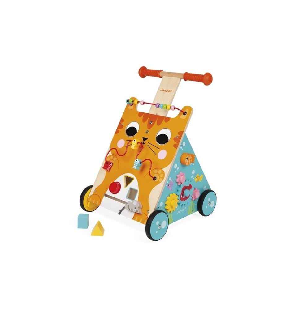 JANOD - Pousseur Chat Multi-Activity
