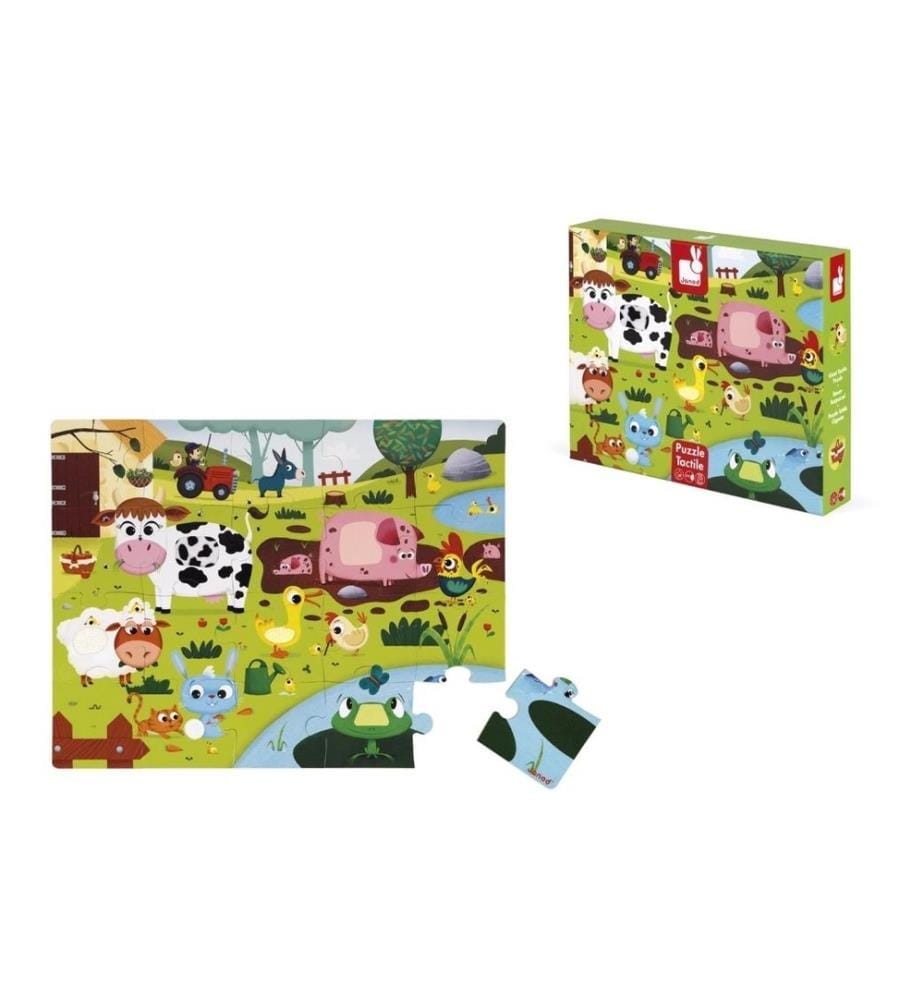 JANOD - Puzzle les animaux de la ferme