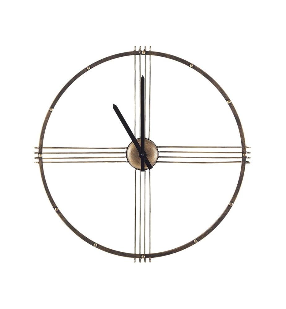 Horloge murale ASCONA 64 cm Métal Doré