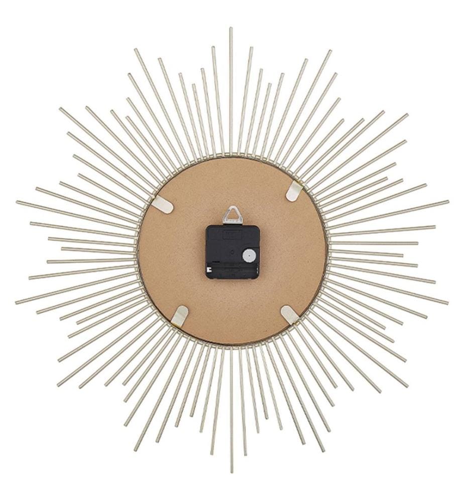 Horloge murale SOLURA 45 cm Métal Doré