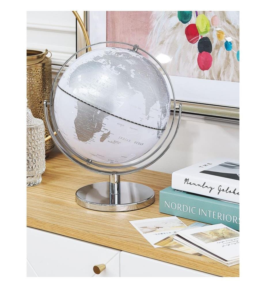 Globe DRAKE Argenté 33 cm