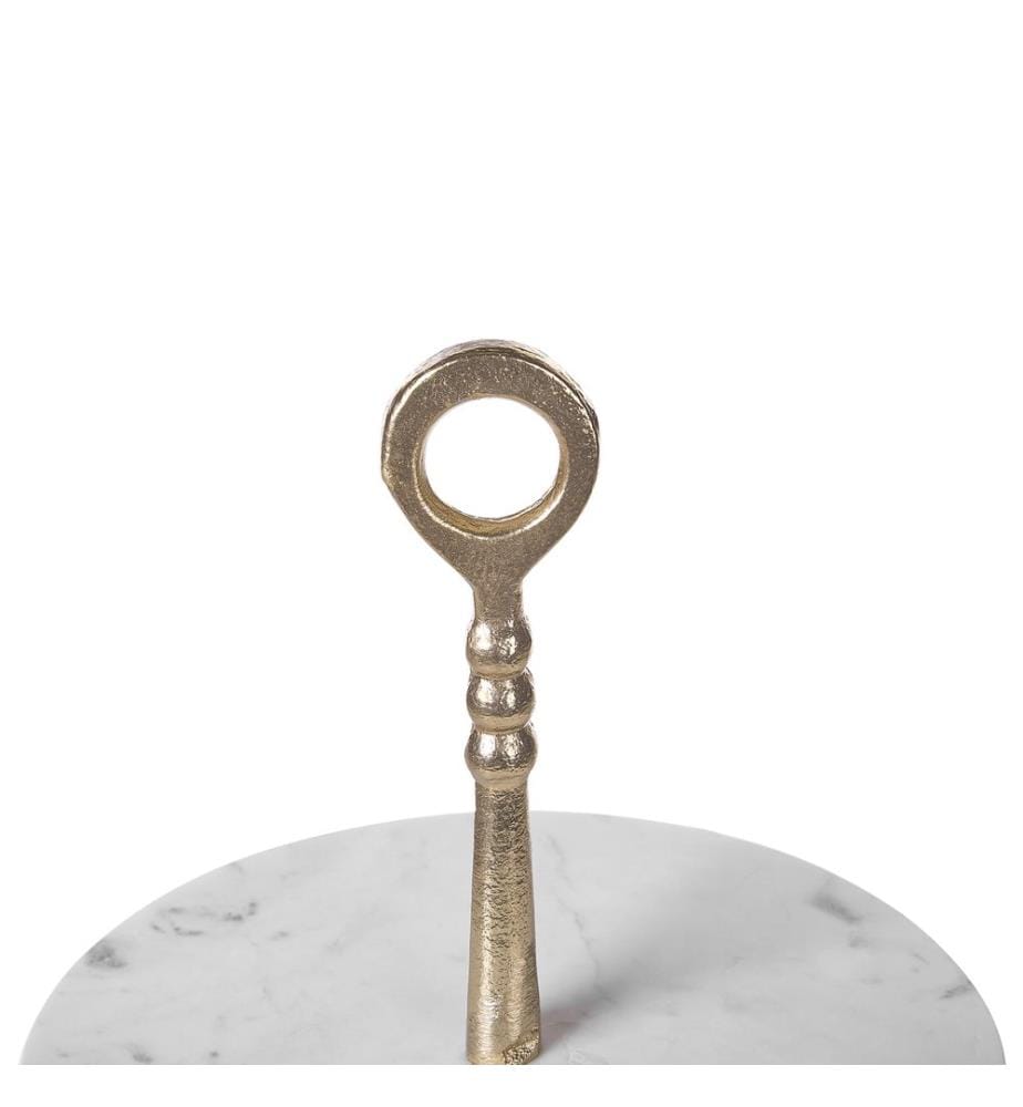Cake Stand TARUM Stone White Marble