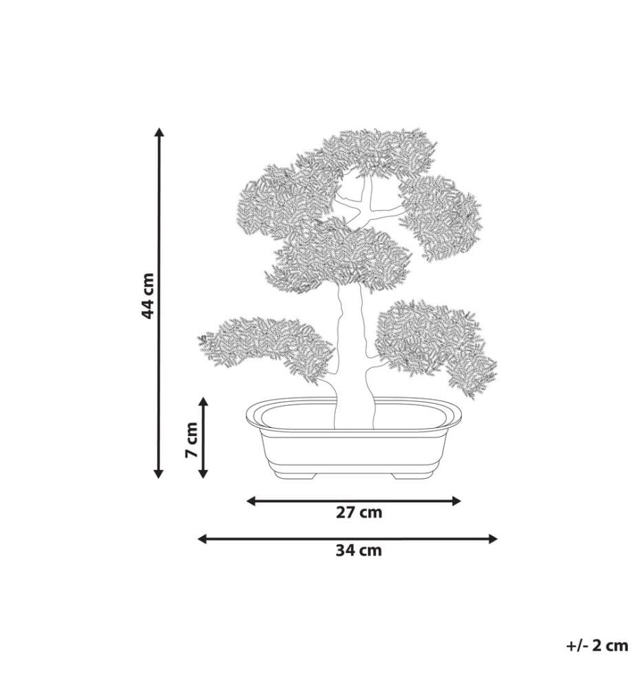 Pianta artificiale PINE 44 cm Verde