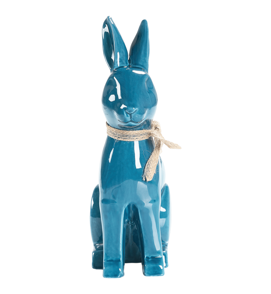 Accessoire Décoratif Lapin JAMBLES Céramique Bleu