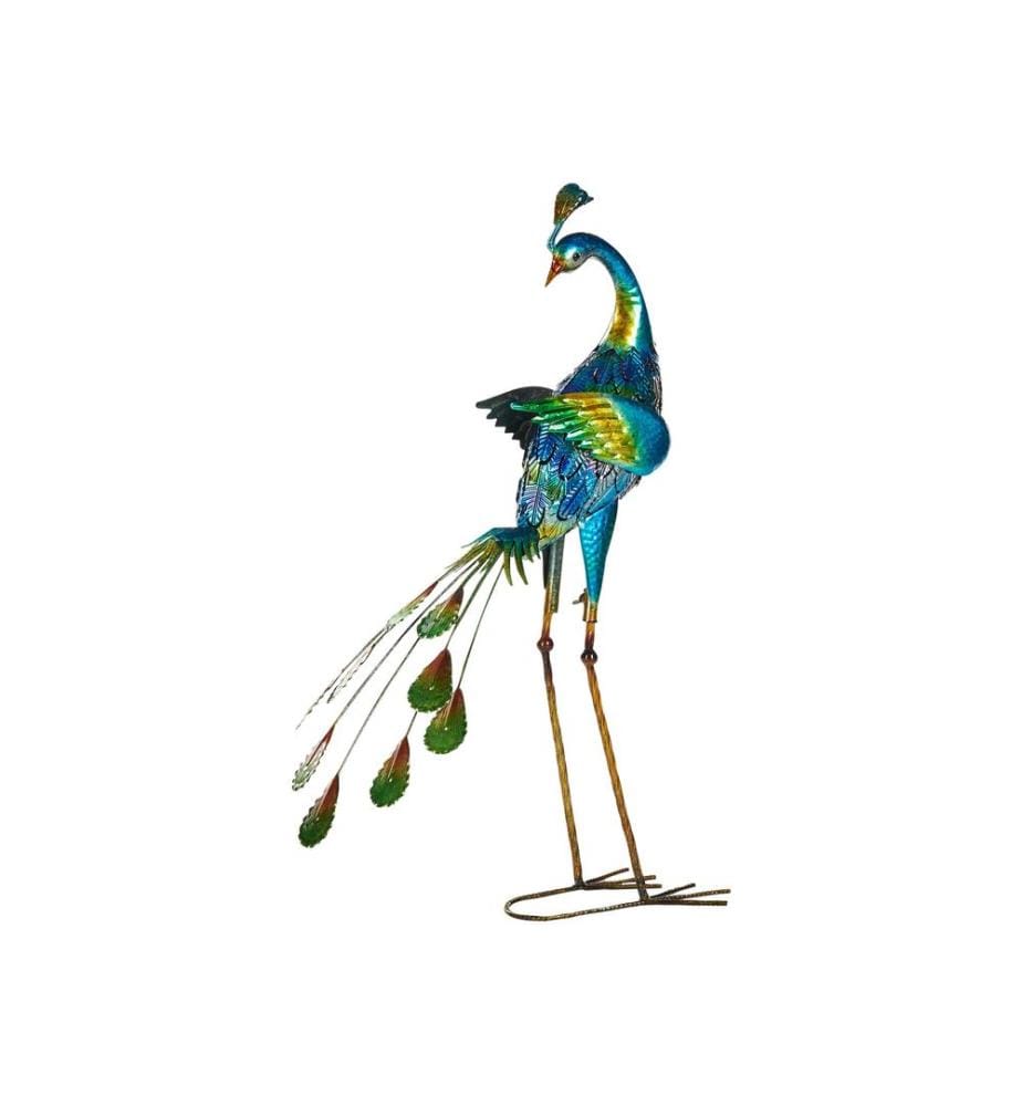 Figurine décorative bleu PEACOCK