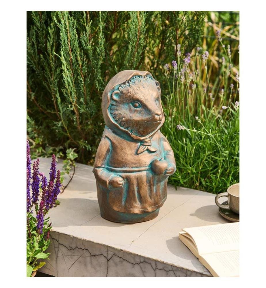 Statue de jardin LOLA Hérisson Marron