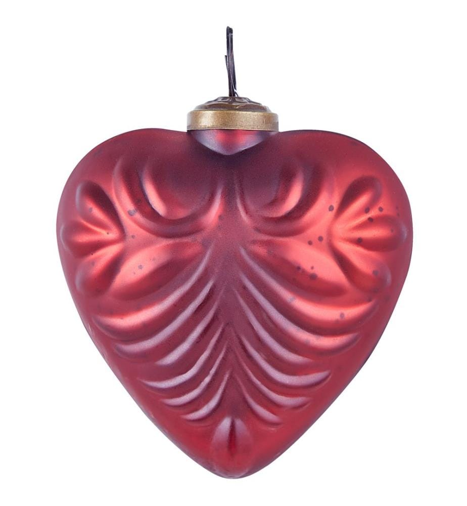 Weihnachtskugel 8er Set FERIABLE Glas Rot