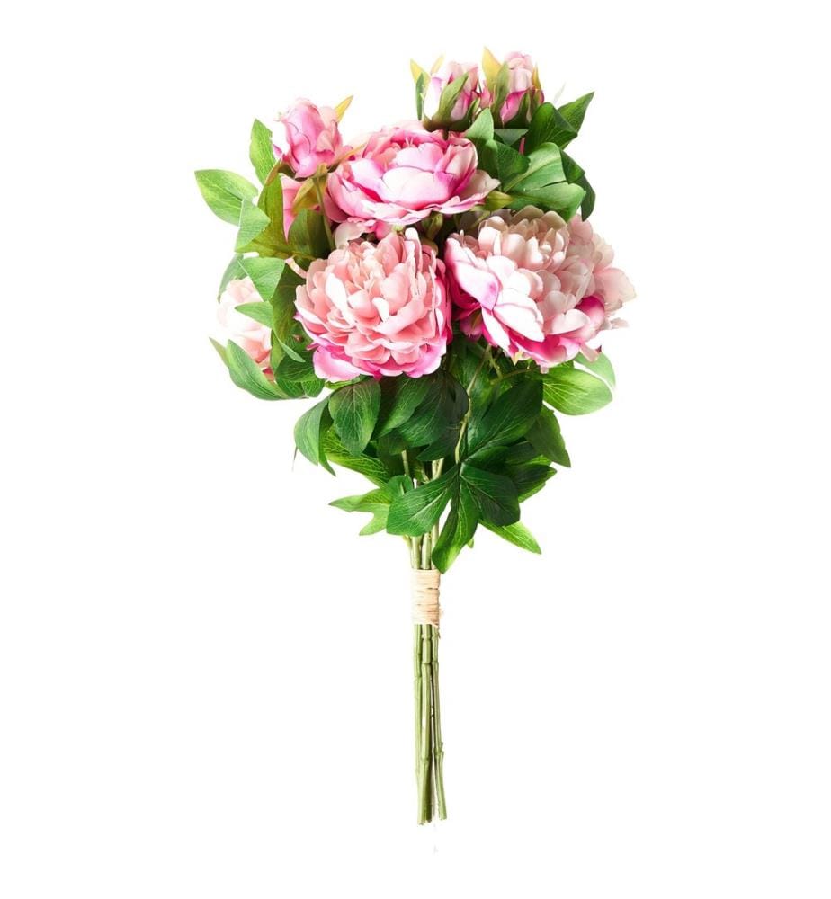 Bouquet de fleurs artificielles COLARES 62 cm Rose