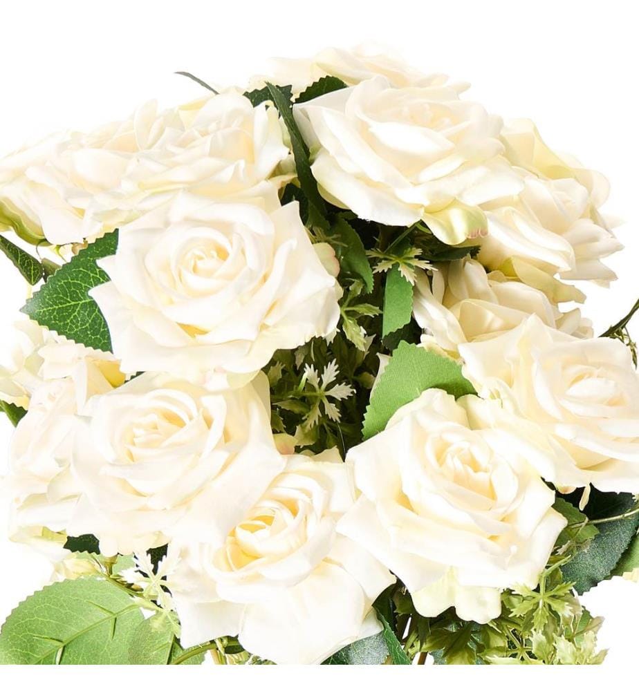 Künstlicher Blumenstrauss LAPAS 55 cm Weiss