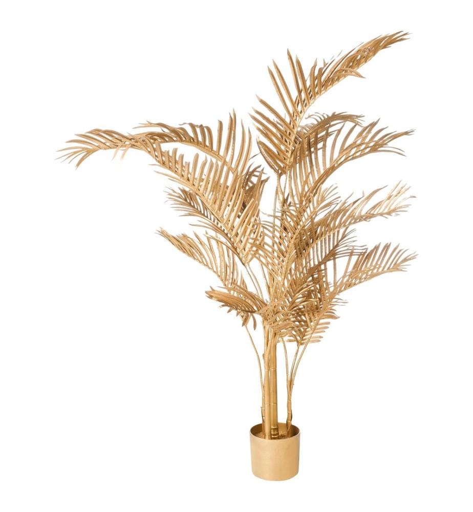 Pianta artificiale ARECA PALM 160 cm Oro