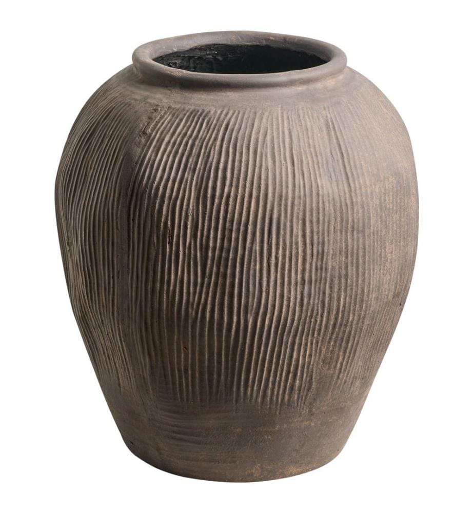 Vase à fleurs KATERINI 40 cm Marron